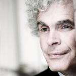 artist image City of Birmingham Symphony Orchestra/Sir Simon Rattle Falstaff: Symphonic Study in C Minor, Op.68 (with Elgar's divisions): IV. King Henry V's progress... [fig. 114] Simon Rattle Conducts Elgar