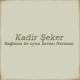 Kadir Şeker - Ben Annemi Özledim