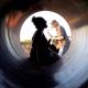 ARMIN KÜPPER - PIPELINEFUNK  spielt Saxophon mit dem verrückten Echo von der Pipeline