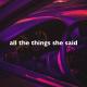 slowed down music, covergirl - All the Things She Said (Slowed + Reverb)