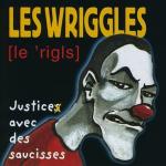 poster Le petit poisson Justice avec des saucisses