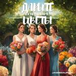 poster Jazzdauren - Дарите женщинам цветы Дарите женщинам цветы