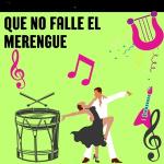 poster Weke weke Que no falte el merengue