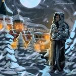 poster она не курит провинциальный