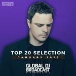 poster Tidal Wave Global DJ Broadcast - Top 20 January 2021
