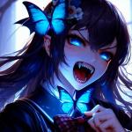 poster ATENTO! (Slowed) Night butterfly