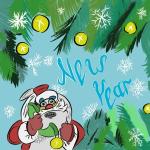 poster New Year New Year