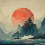 poster Dragon Carnival Dreams of Asian Horizons Beyond the Sea