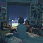 poster Someday and Somewhere Late Night Thoughts
