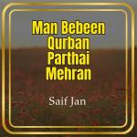 poster Man Ginda Pa Man Bebeen Qurban Parthai Mehran