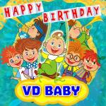 poster Лялечка танцует, лялечка поёт Happy Birthday