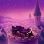 poster Fantasy Pink Clouds