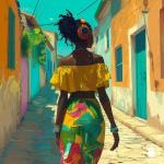poster Afro Soul Lofi Amani