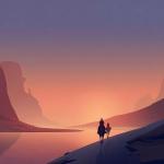 poster Sunset Shade Sunset Shade
