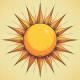 Moire - Vintage Sun